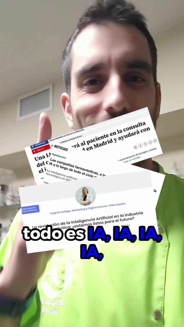 ¿No estáis un poco cansados de la IA? Parece que no hay nada más en este mundo… madre del amor hermoso.